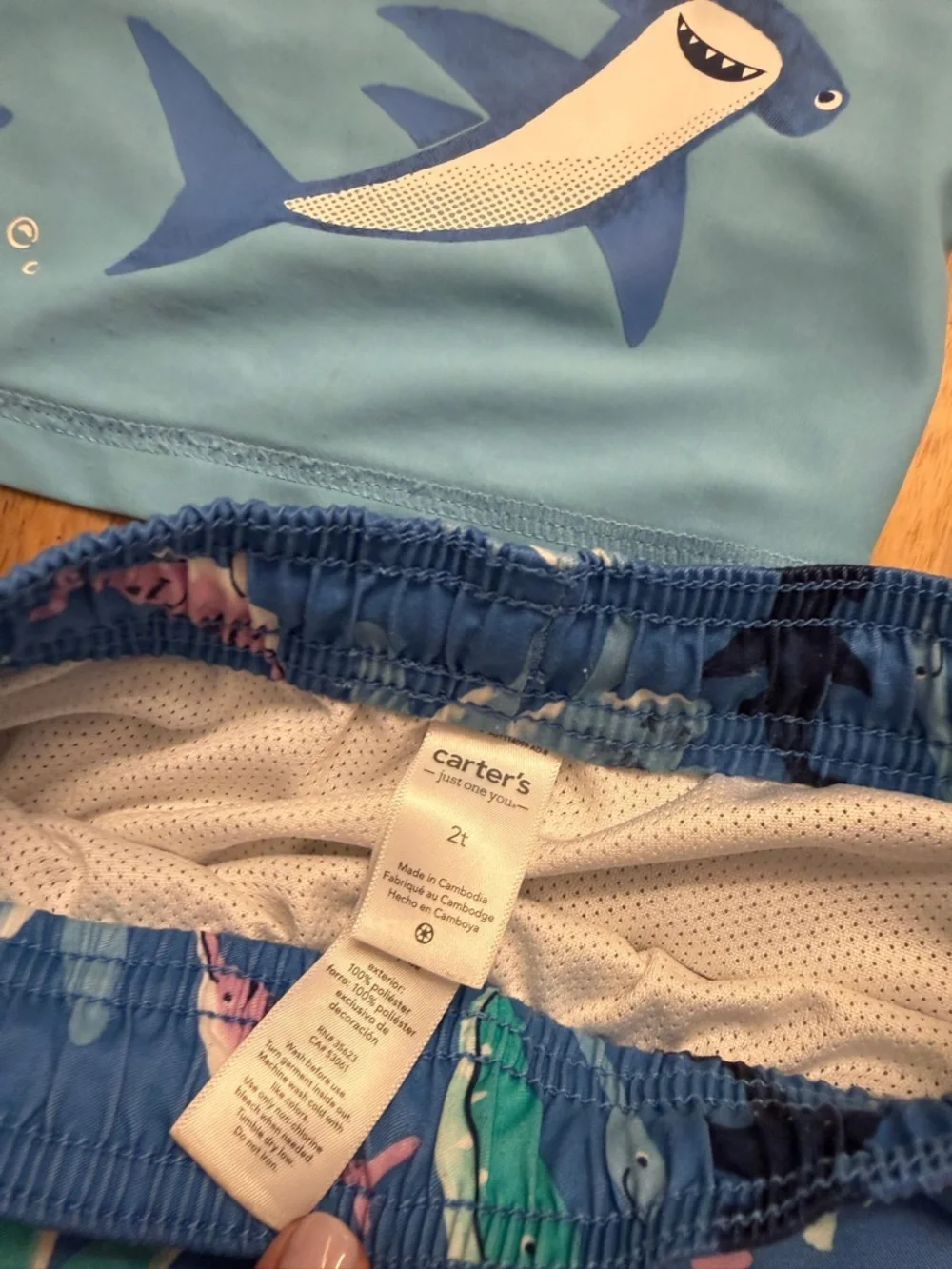 2 Swimsuit + Rashguards - Picture 6 of 6